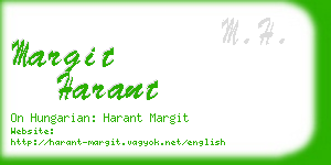 margit harant business card